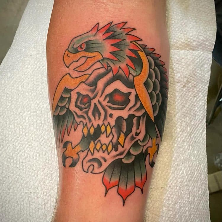 Recent tattoo work by Mike Horman