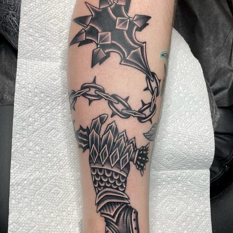 Recent tattoo work by Mike Horman