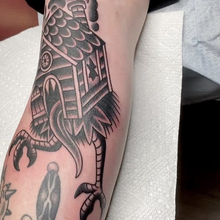 Recent tattoo work by Mike Horman