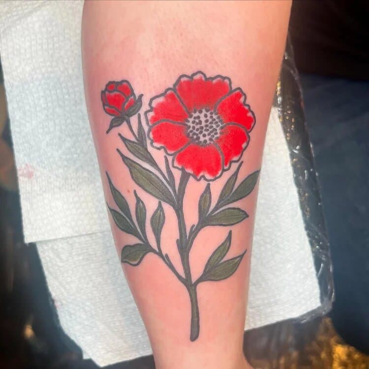Recent tattoo work by Shannon Vagott
