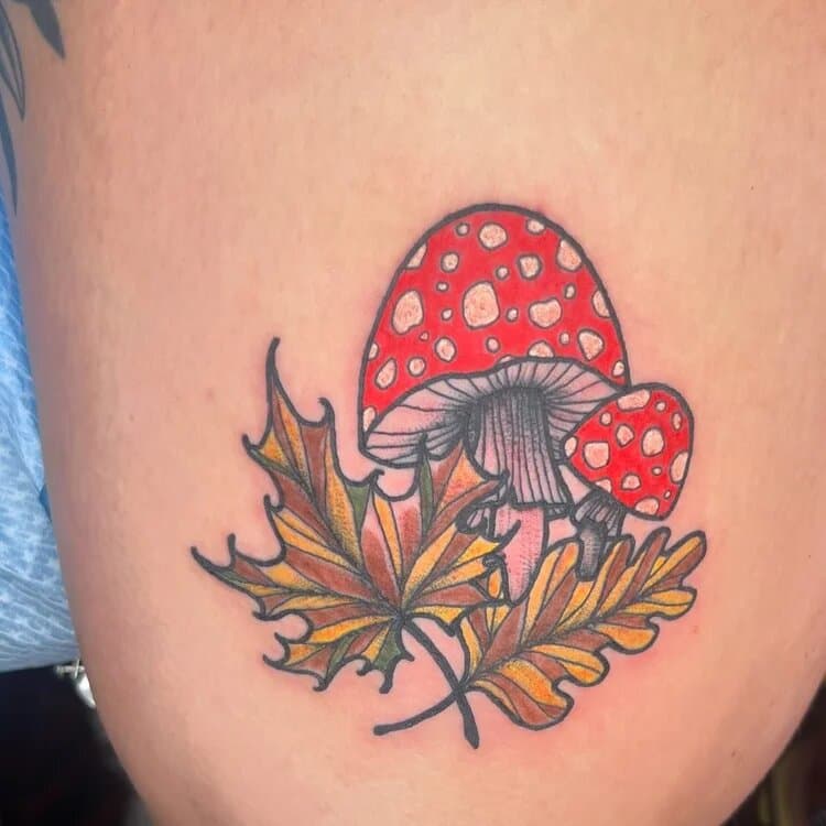 Recent tattoo work by Shannon Vagott