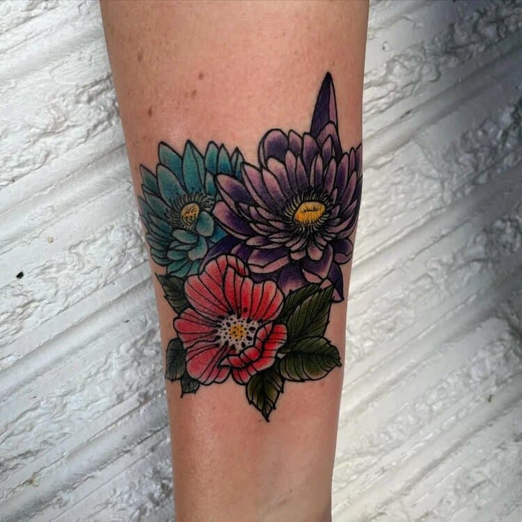 Recent tattoo work by Shannon Vagott